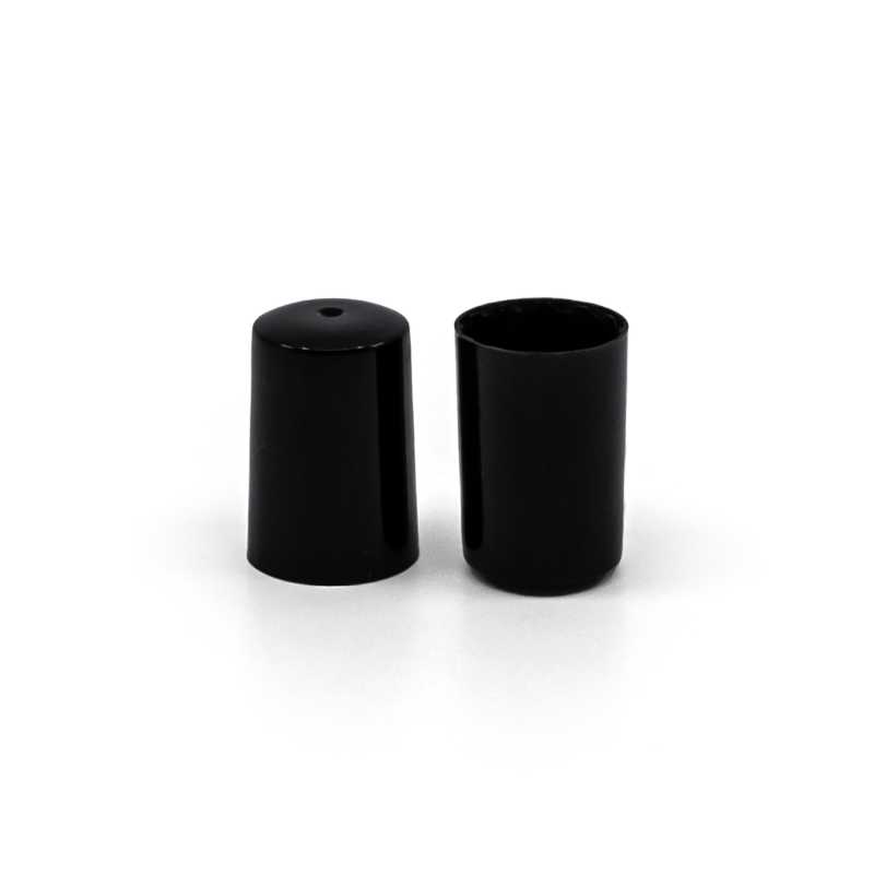 Černé plastové víčko na 10 ml roll-on