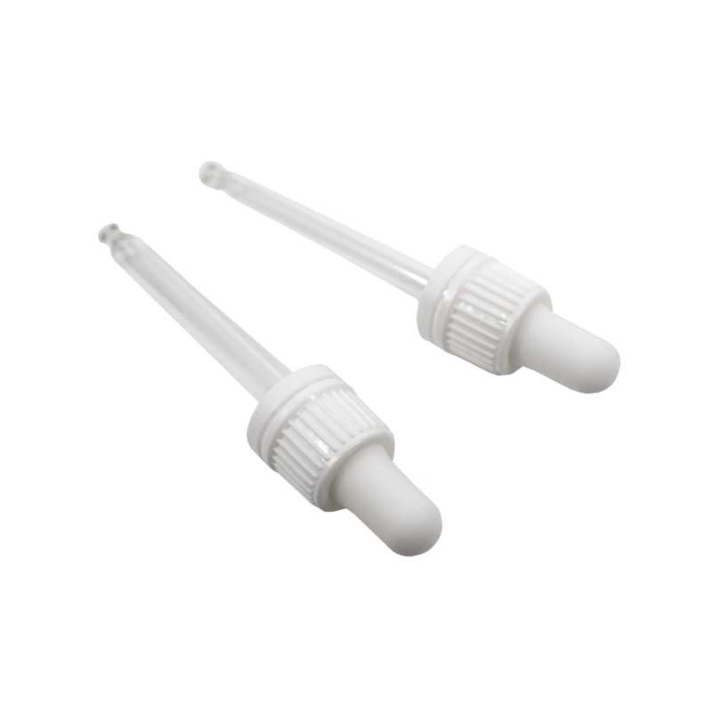 Bílé kapátko s bezpečnostním kroužkem, 71 mm