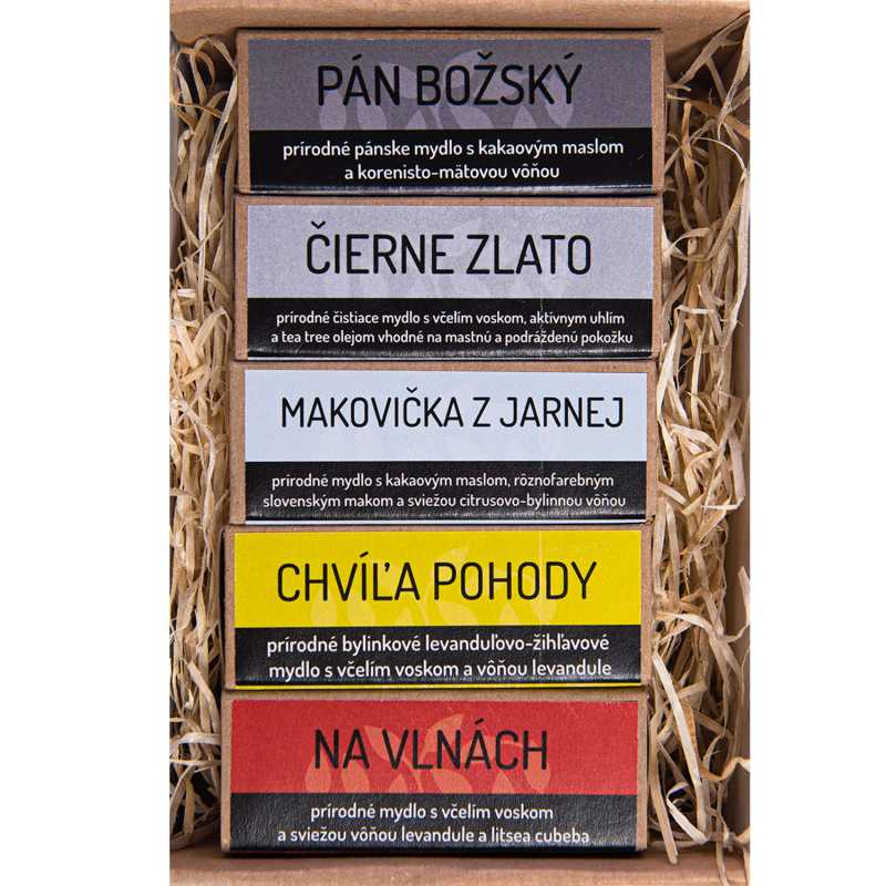 Musk, Rodinná dárková sada mýdel