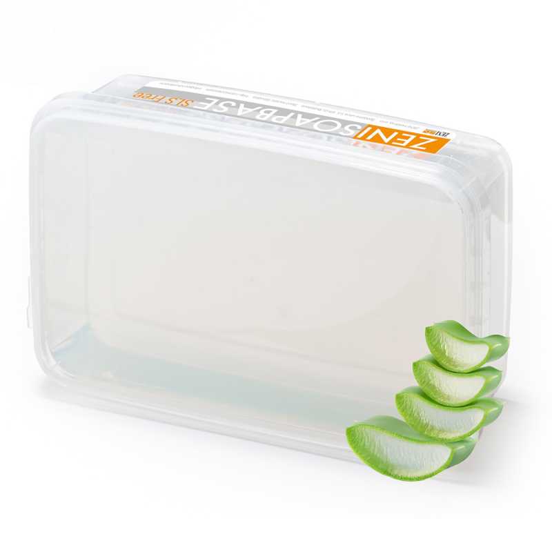 Mýdlová hmota, ZENISOAPBASE MAXI Aloe Vera Clear, 1 kg