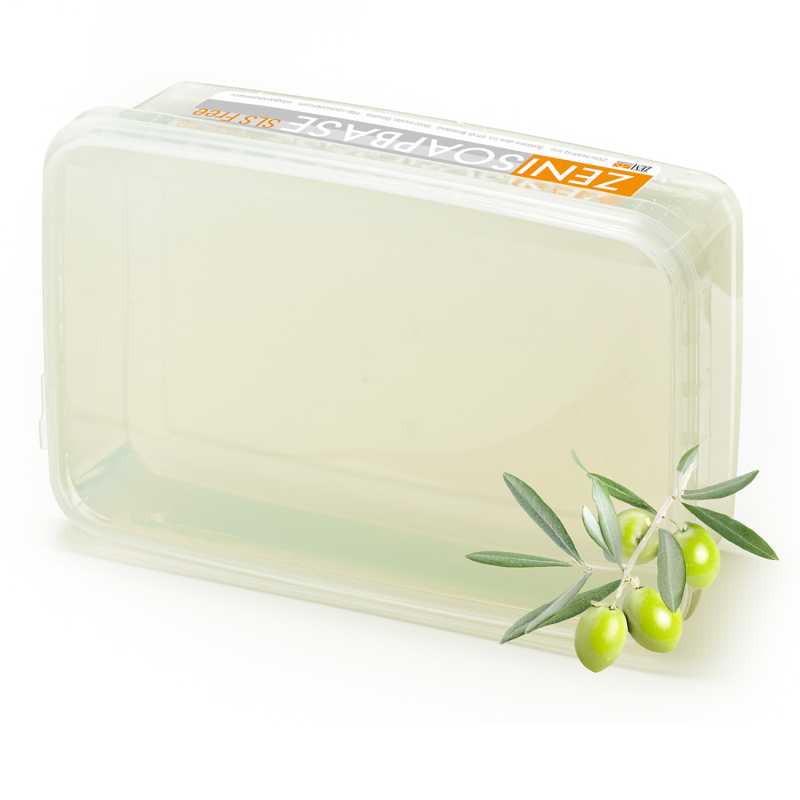 Mýdlová hmota, ZENISOAPBASE MAXI Olive Clear, 1 kg