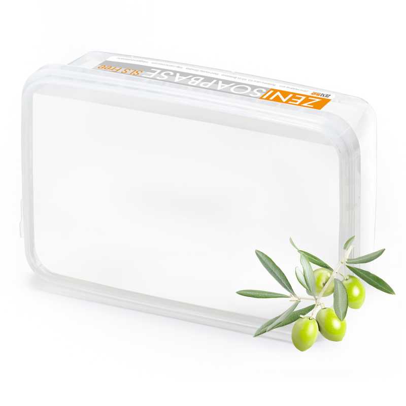 Mýdlová hmota, ZENISOAPBASE MAXI Olive-W, bílá, 1 kg