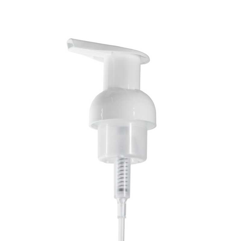 Pěnová plastová pumpička bílá 40/410