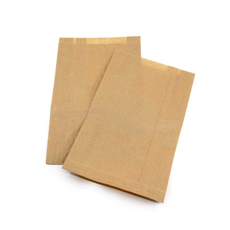 Hnědý jednovrstvý papírový sáček s obdélníkovým dnem.
Vyrobeno z hnědého kraftového papíru 35gr/m2, vhodné pro jednorázové použití.
Rozměr