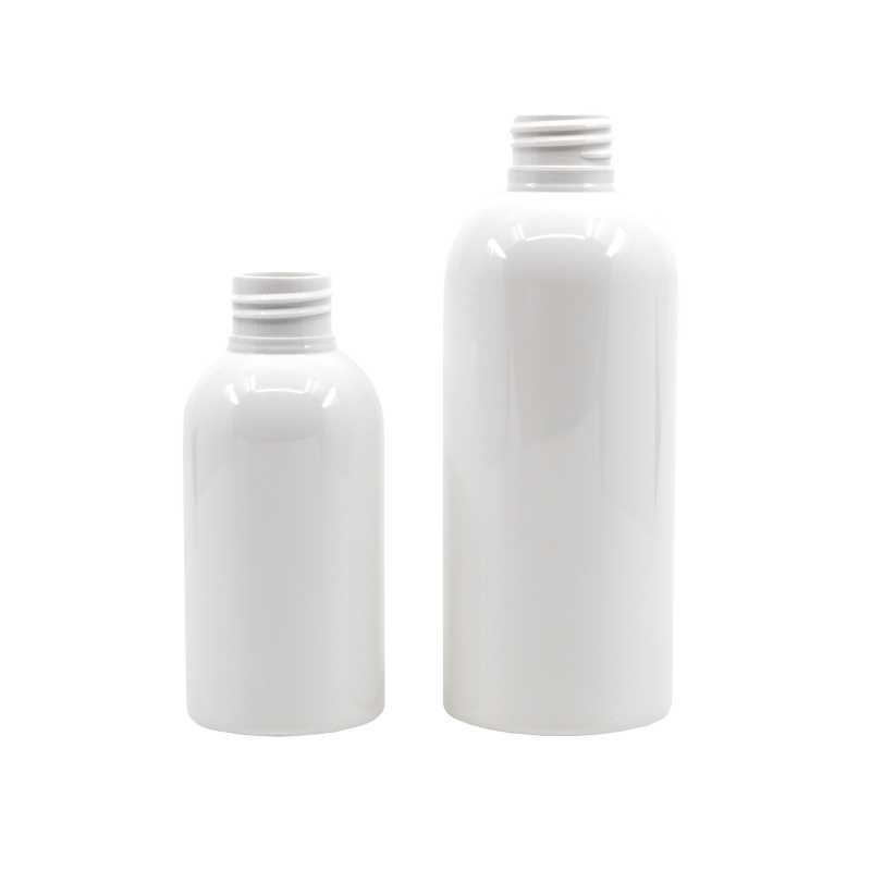 Bílá plastová láhev z PET s lesklým povrchem.
Objem: 300 ml, celkový objem 317 mlVýška láhve: 146 mmPrůměr láhve: 58 mmHrdlo: 24/410
Obal je certi