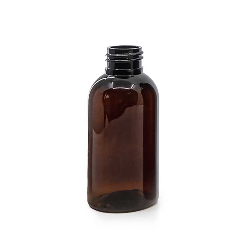 Plastová lahvička hnědá, 24/410, 100 ml