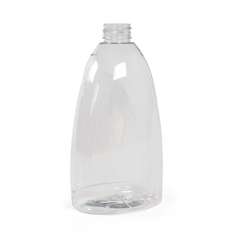 Plastová láhev na mýdlo, průhledná, 28/410, 500 ml