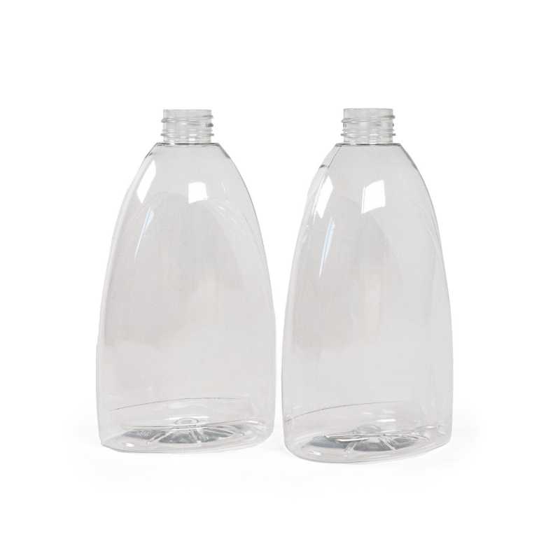 Plastová láhev na mýdlo, průhledná, 500 ml
