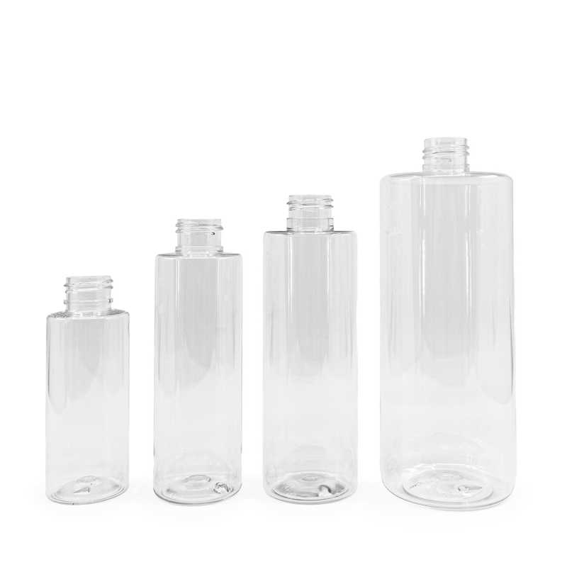 Plastová láhev, průhledná 24/410, 200 ml