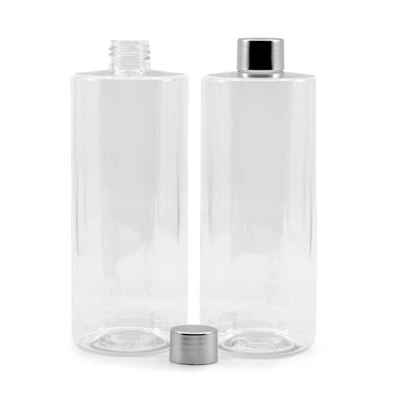 Průhledná plastová láhev, ideální pro uchovávání různých tekutin, olejů, pleťových vod apod. Je polotuhá, ale lze ji stlačit.
Materiál: MATERI