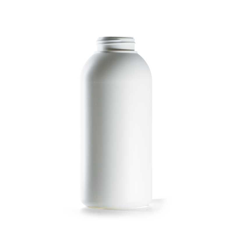 Plastová lahvička HDPE 40/400, bílá, 500 ml