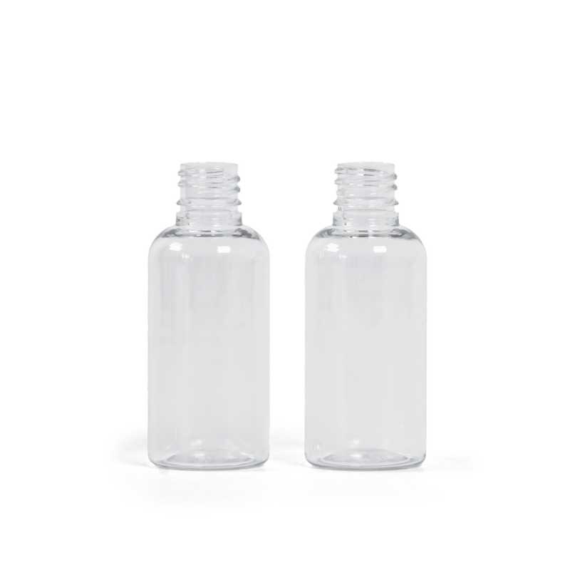 Plastová lahvička, lékovka, prúhledná, 50 ml