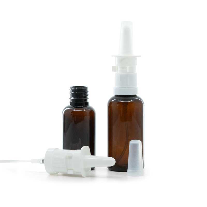 Plastová lahvička, lékovka, sprej do nosu, 50 ml