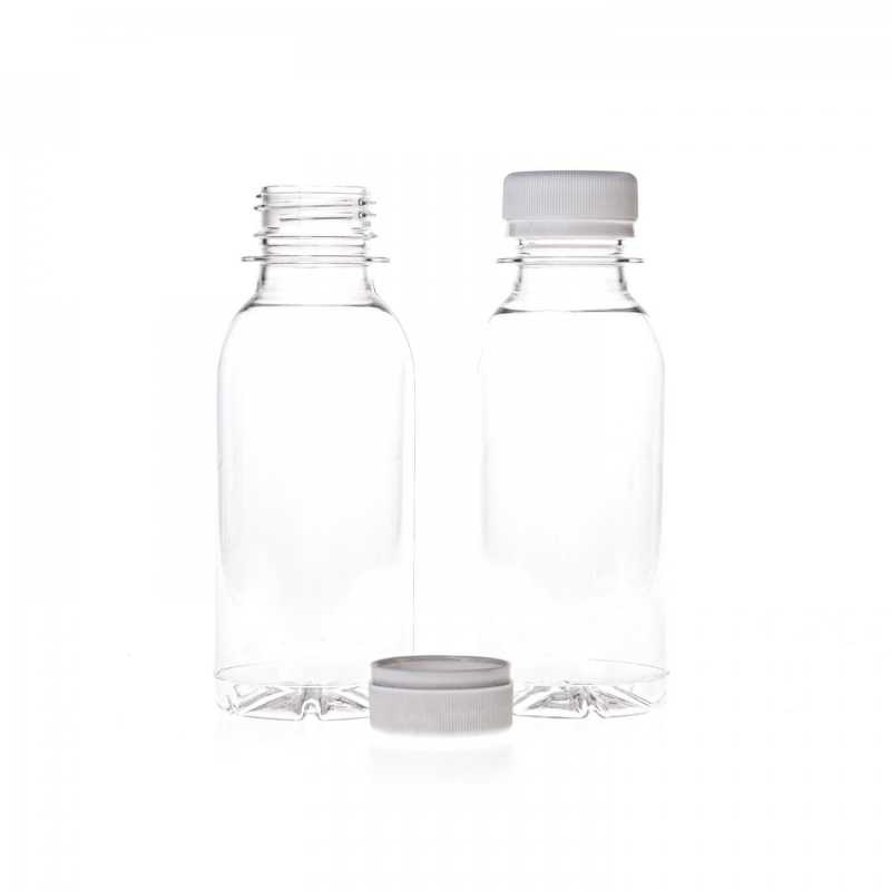 Plastová láhev, průhledná 120 mlPrůhledná plastová láhev vhodná pro kosmetiku, dezinfekci, nápoje i do domácnosti.Hrdlo: 28/410Výška láhve: 11,5 c