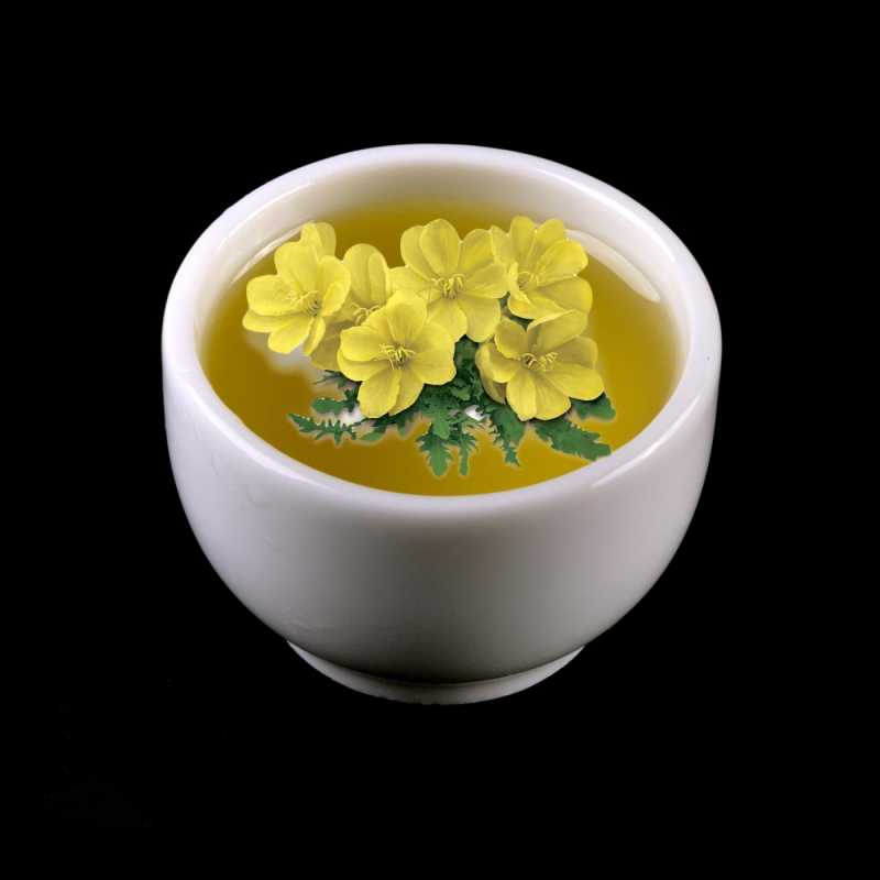 Pupalkový olej (Evening primrose oil) je získaný studeným lisováním semen rostliny Oenothera, druh Oenothera biennis L. a Oenothera Lamarkiana L. Obsahuje velmi