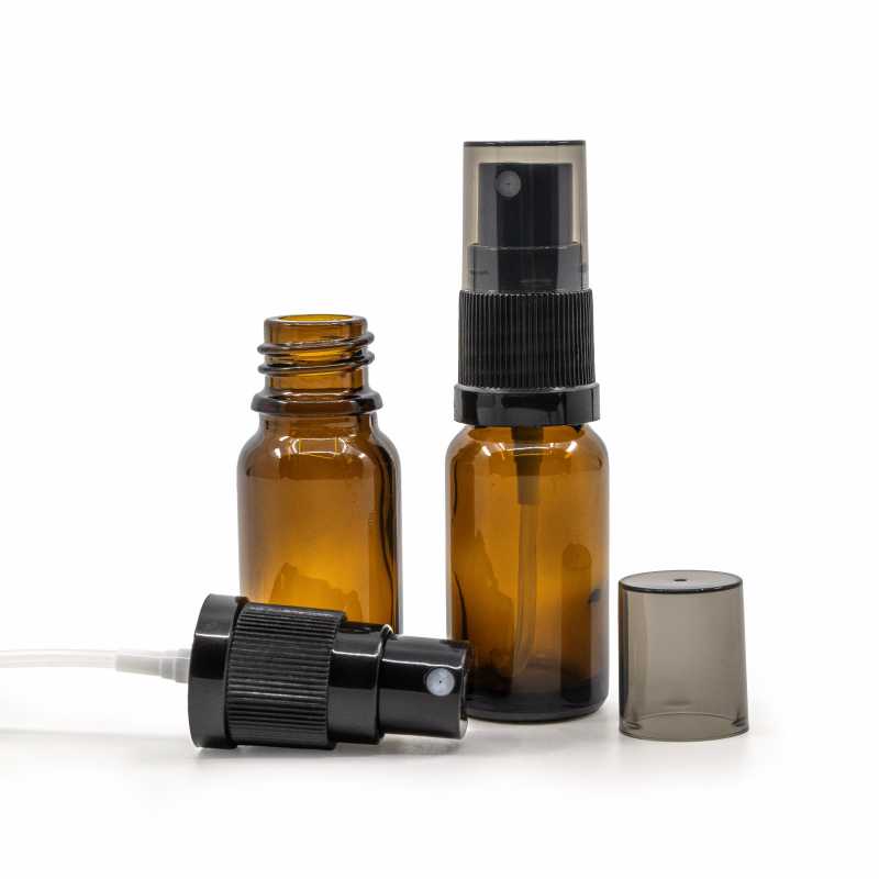 Skleněná láhev, lékovka, rozprašovač čv 10 ml