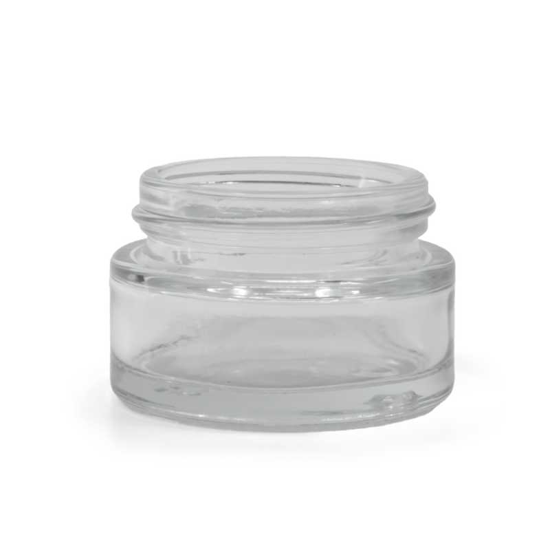 Skleněný kelímek, čirý, 15 ml 42 mm