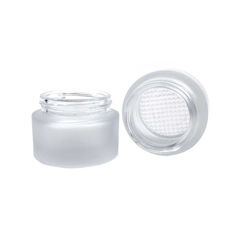 Skleněný kelímek, mléčný, 25 ml