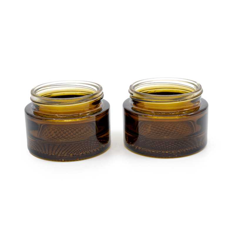 Skleněný kelímek, tmavohnědý, 25 ml