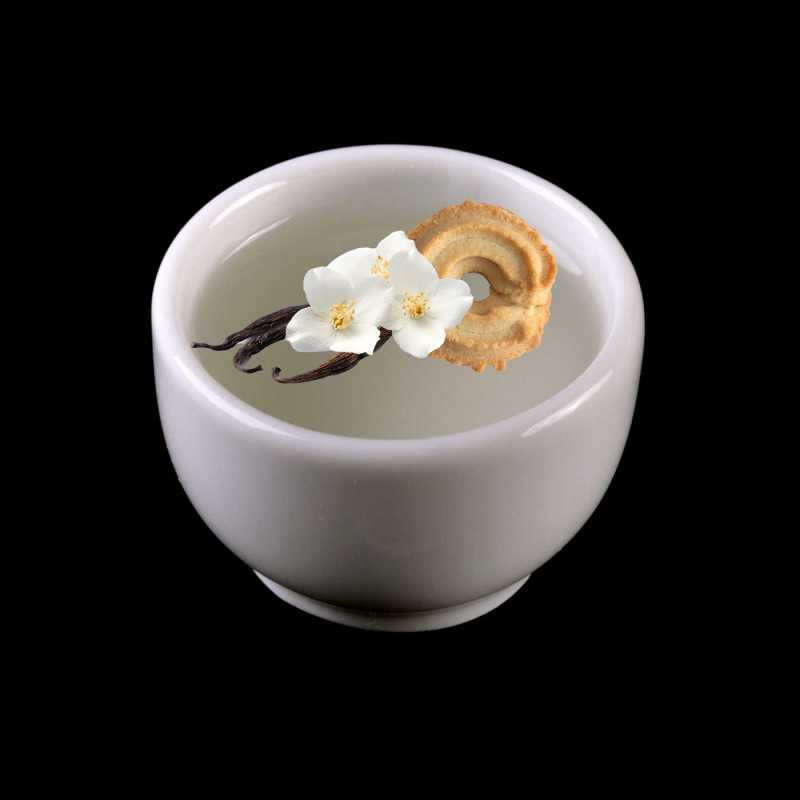 Sladká vůně čerstvě upečených vanilkových sušenek. Obsah vanilinu: (tato hodnota zahrnuje všechny formy vanilinu) Bod vzplanutí: >100°C Dávková