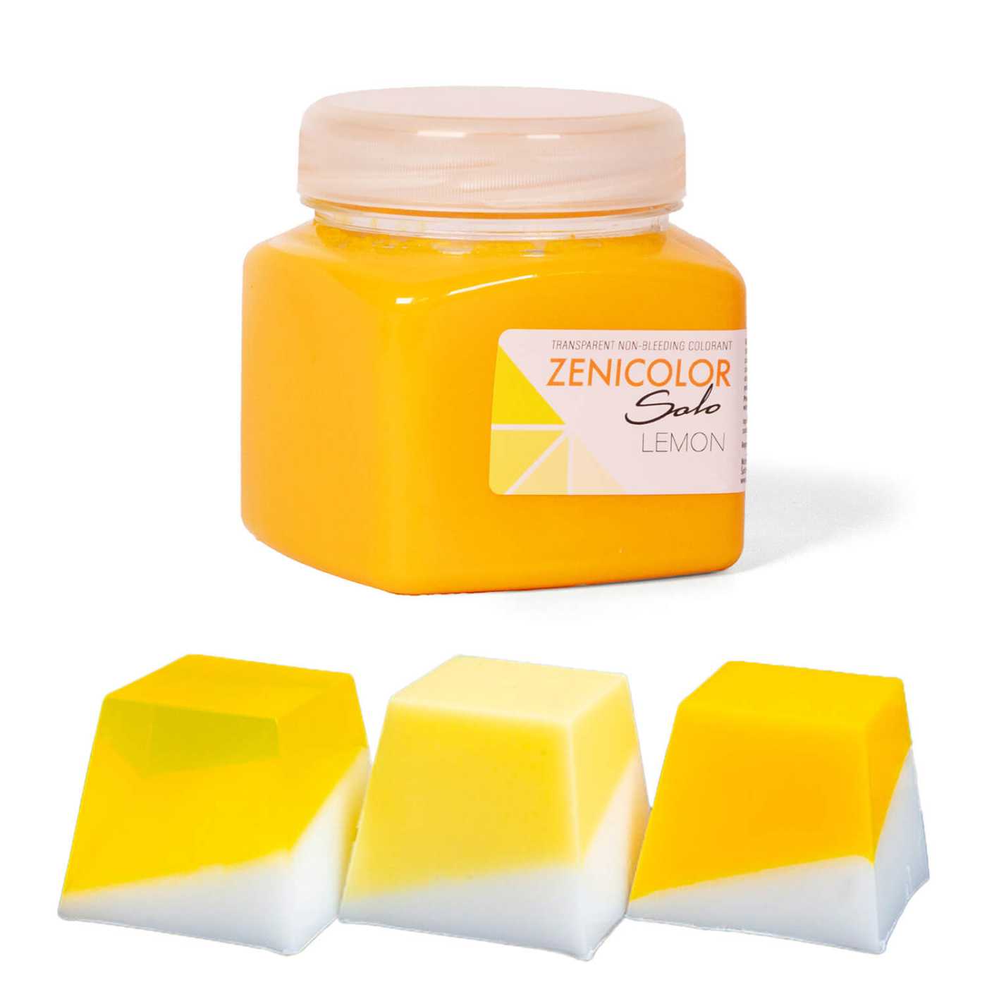 Barvivo do mýdlové hmoty, ZENICOLOR SOLO, 250 g Lemon