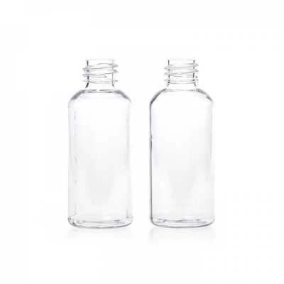 Plastová láhev 60 ml, průhledná, 18/410, bez vrch