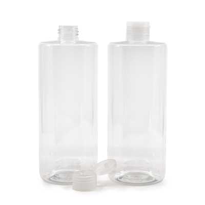 Plastová láhev, průhledná, flip top transparentní, 500 ml