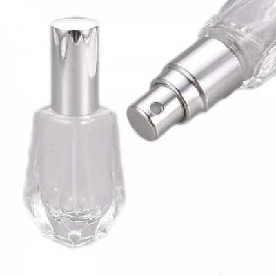 Skleněný ozdobný rozprašovač, hranatý 10 ml