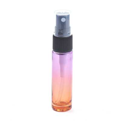 Skleněný rozprašovač na parfém, fialovo-oranžový 10 ml