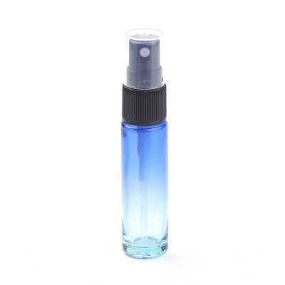 Skleněný rozprašovač na parfém, modrý 10 ml