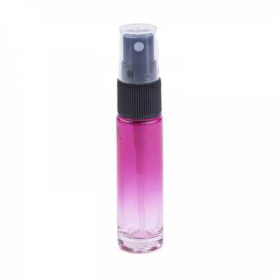 Skleněný rozprašovač na parfém, růžový 10 ml